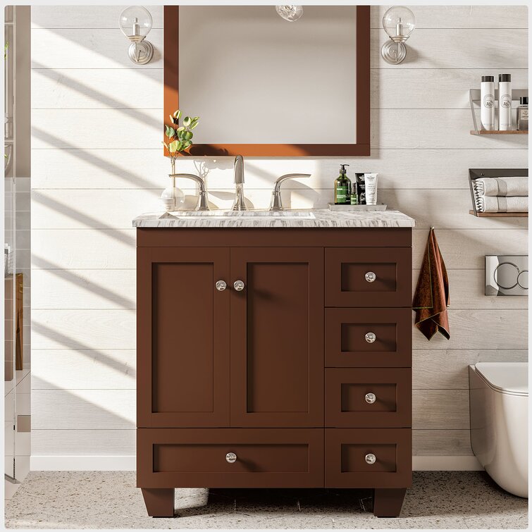 Darby Home Co Plymouth 31" Single Bathroom Vanity Set Wayfair